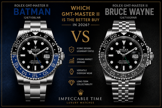 Rolex Batman vs Bruce Wayne GMT: Which Is The Better Buy In 2026?