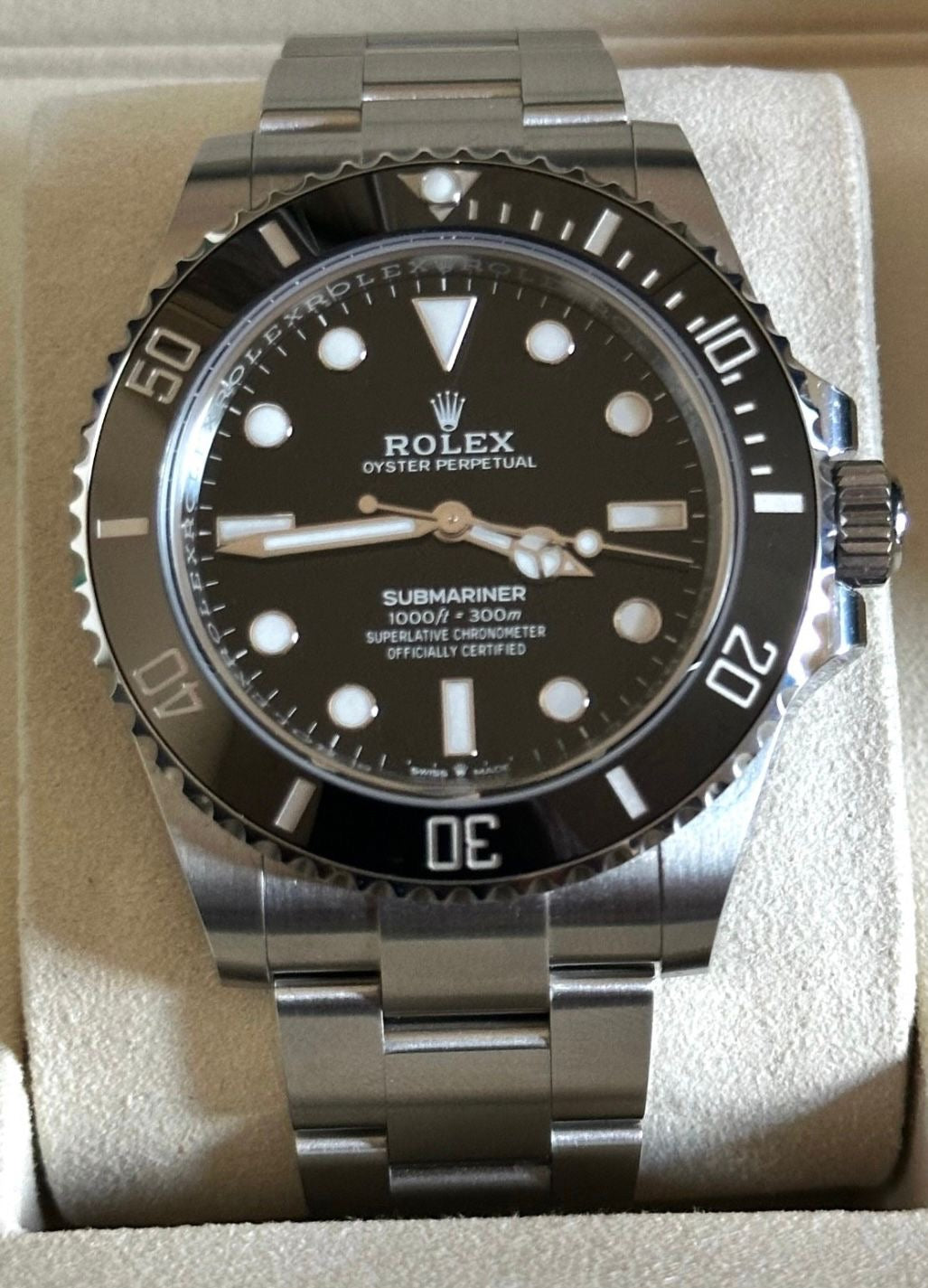 Rolex Submariner No Date 124060 Oystersteel 2025 Unworn