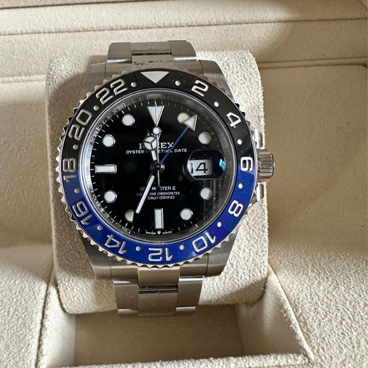 Rolex GMT-Master II 126710BLNR "Batman" Oystersteel Oyster Bracelet 2023 Full Set